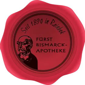 Wachssiegel — Fürst Bismarck-Apotheke, seit 1890 in Reinbek